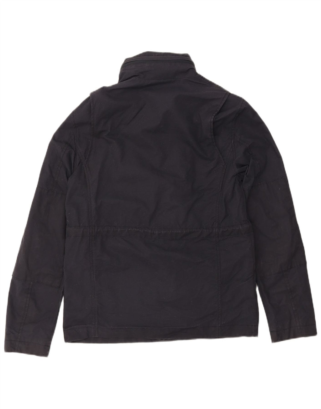 FRED PERRY Ανδρικό μπουφάν με κουκούλα αντιανεμικό UK 36 Small Navy Blue Cotton