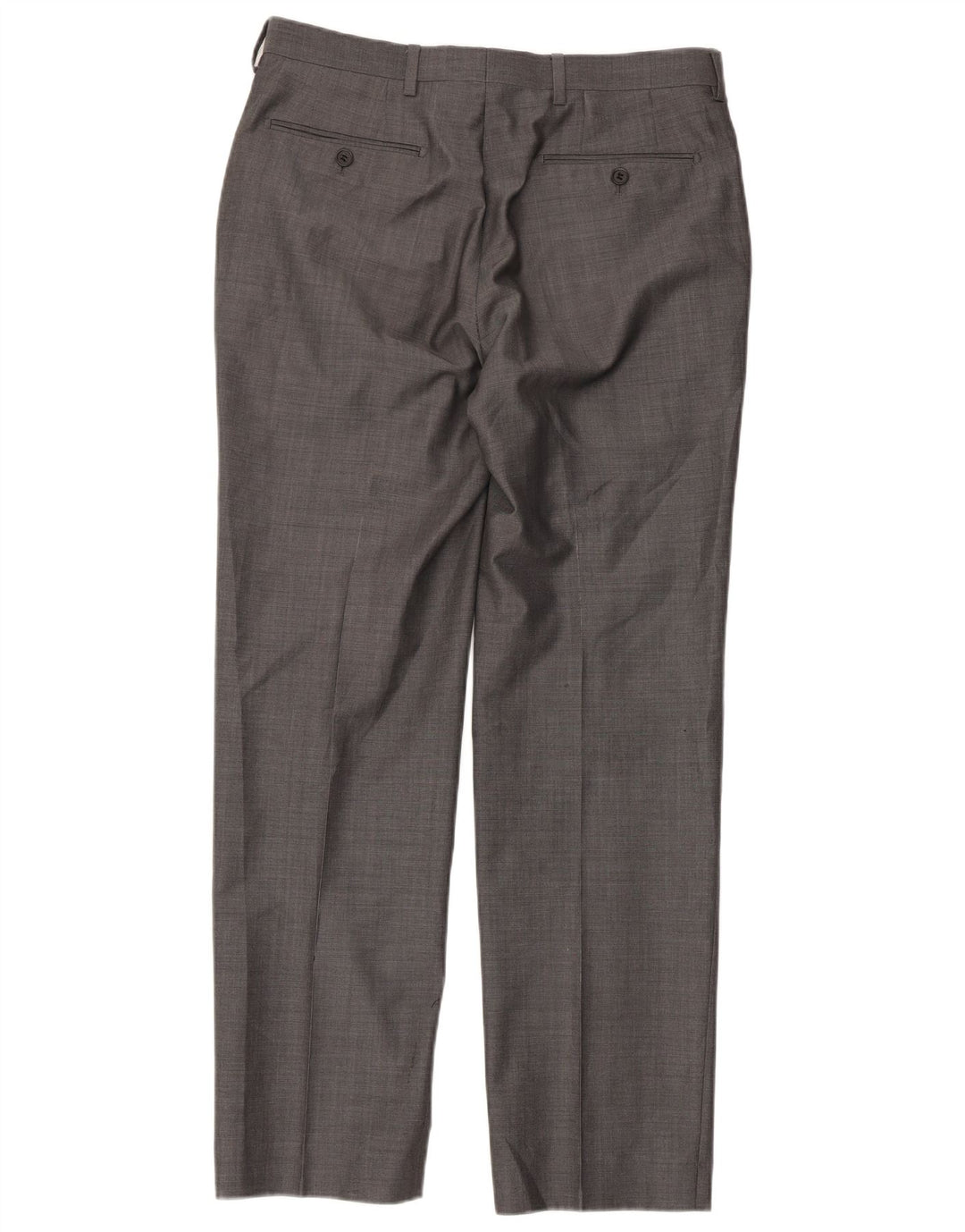 Ανδρικό ίσιο παντελόνι Marks & Spencer W32 L31 Γκρι μαλλί
