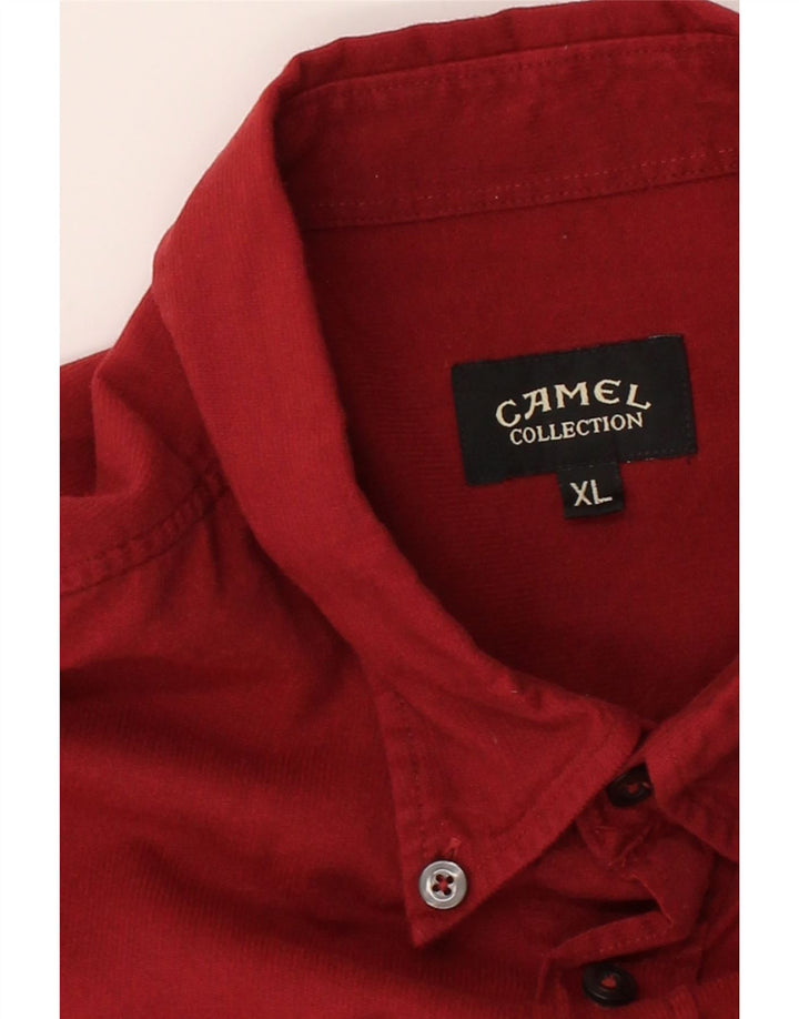 CAMEL Mens Shirt XL Red Vintage Camel and Second-Hand Camel from Messina Hembry 