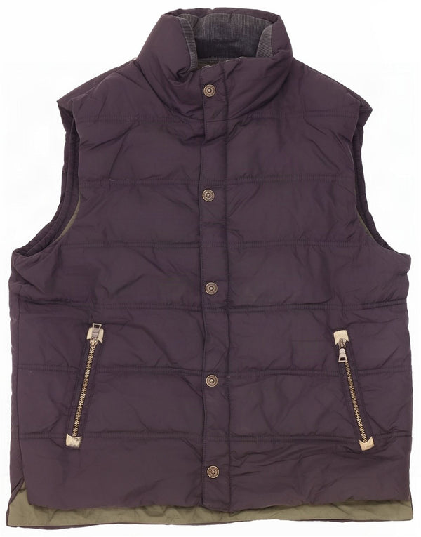 Marks & Spencer Mens Blue Harbor με επένδυση Gilet UK 38 Medium Navy Nylon