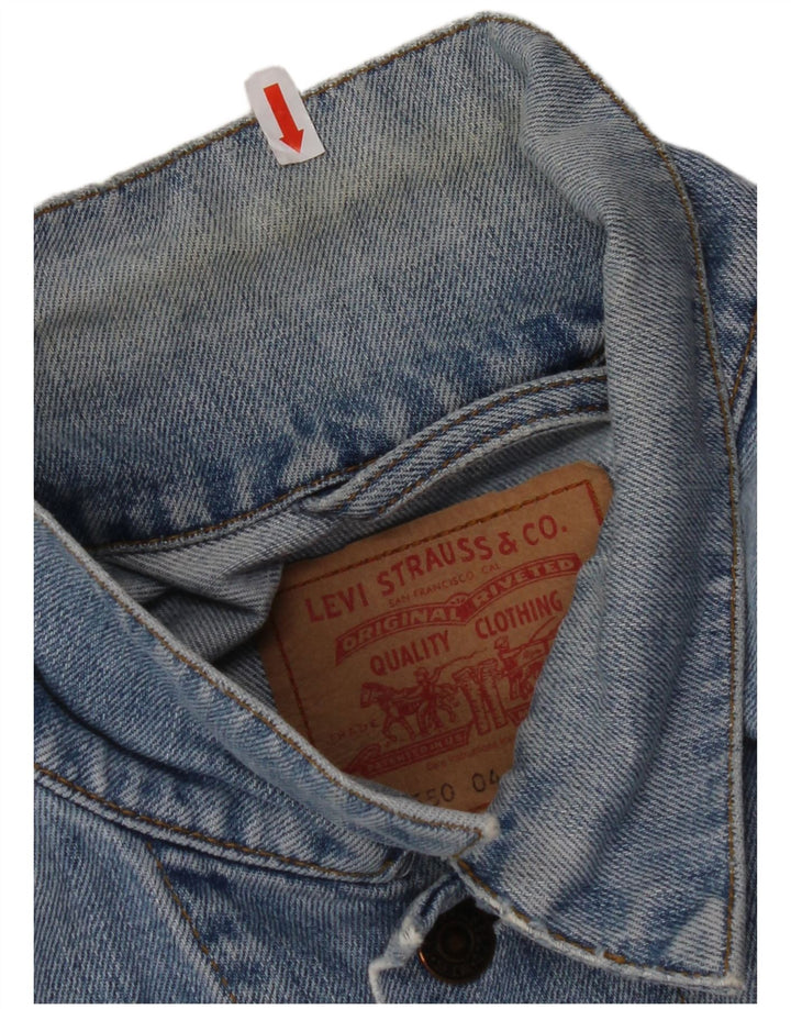 Ανδρικό τζιν μπουφάν LEVI'S UK 42 XL Μπλε βαμβακερό