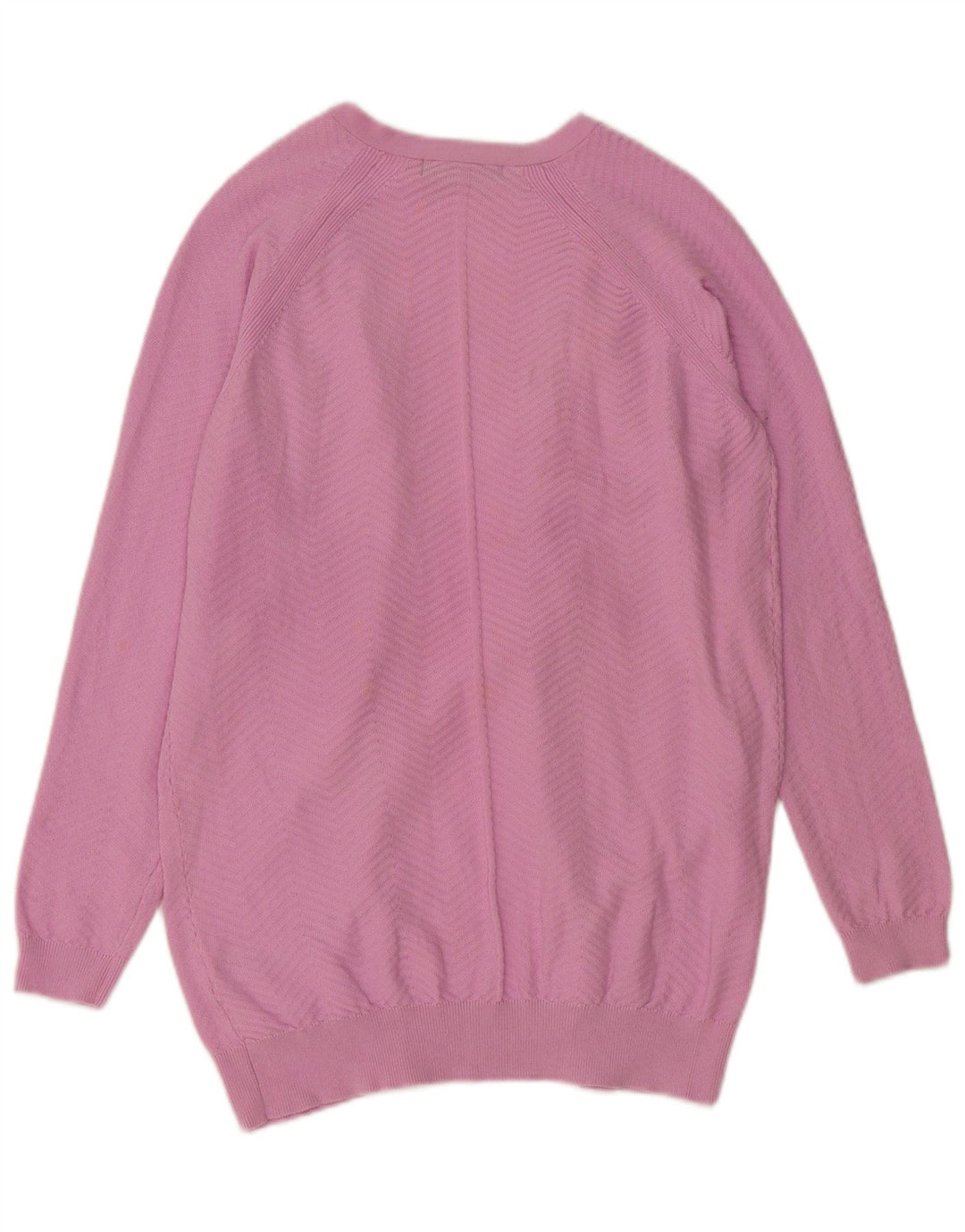 Γυναικεία ανοιχτή ζακέτα MARKS & SPENCER UK 10 Small Pink Chevron