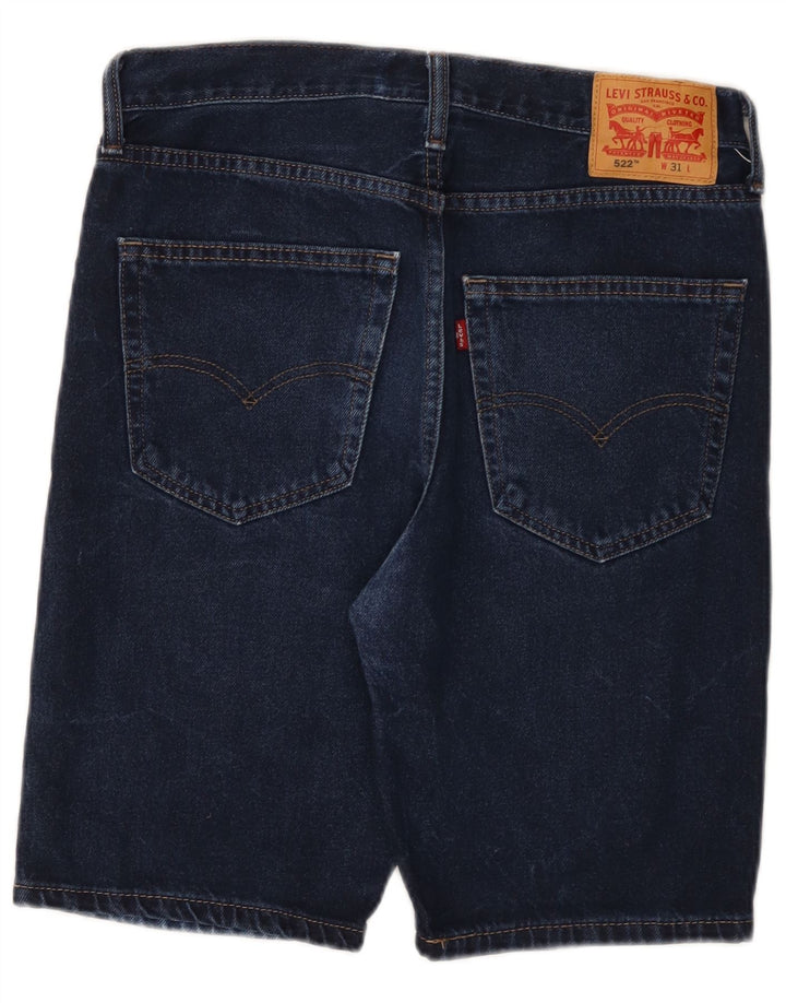Ανδρικό τζιν σορτς Levi's 522 W31 Medium Navy Blue