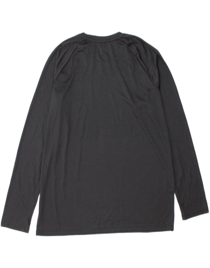 Ανδρικό τοπ NIKE Dri Fit Μακρυμάνικο μεγάλο μαύρο