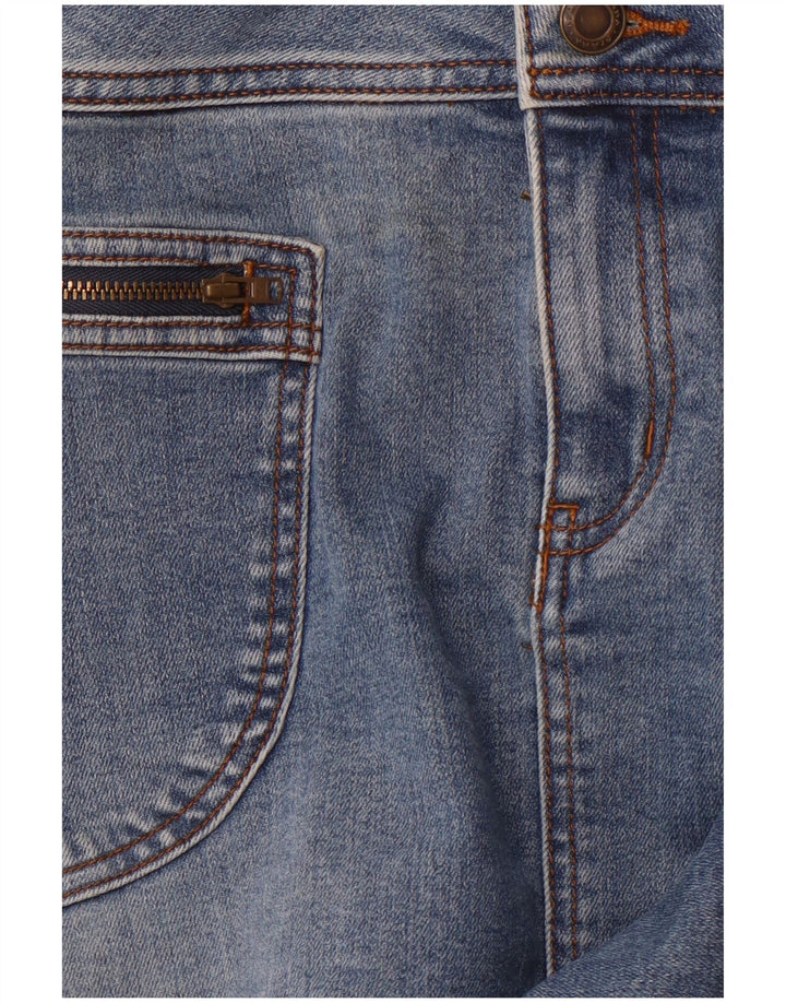 PRANA Γυναικεία τζιν φούστα ψηλόμεση us 2 XS W26 Μπλε βαμβακερή