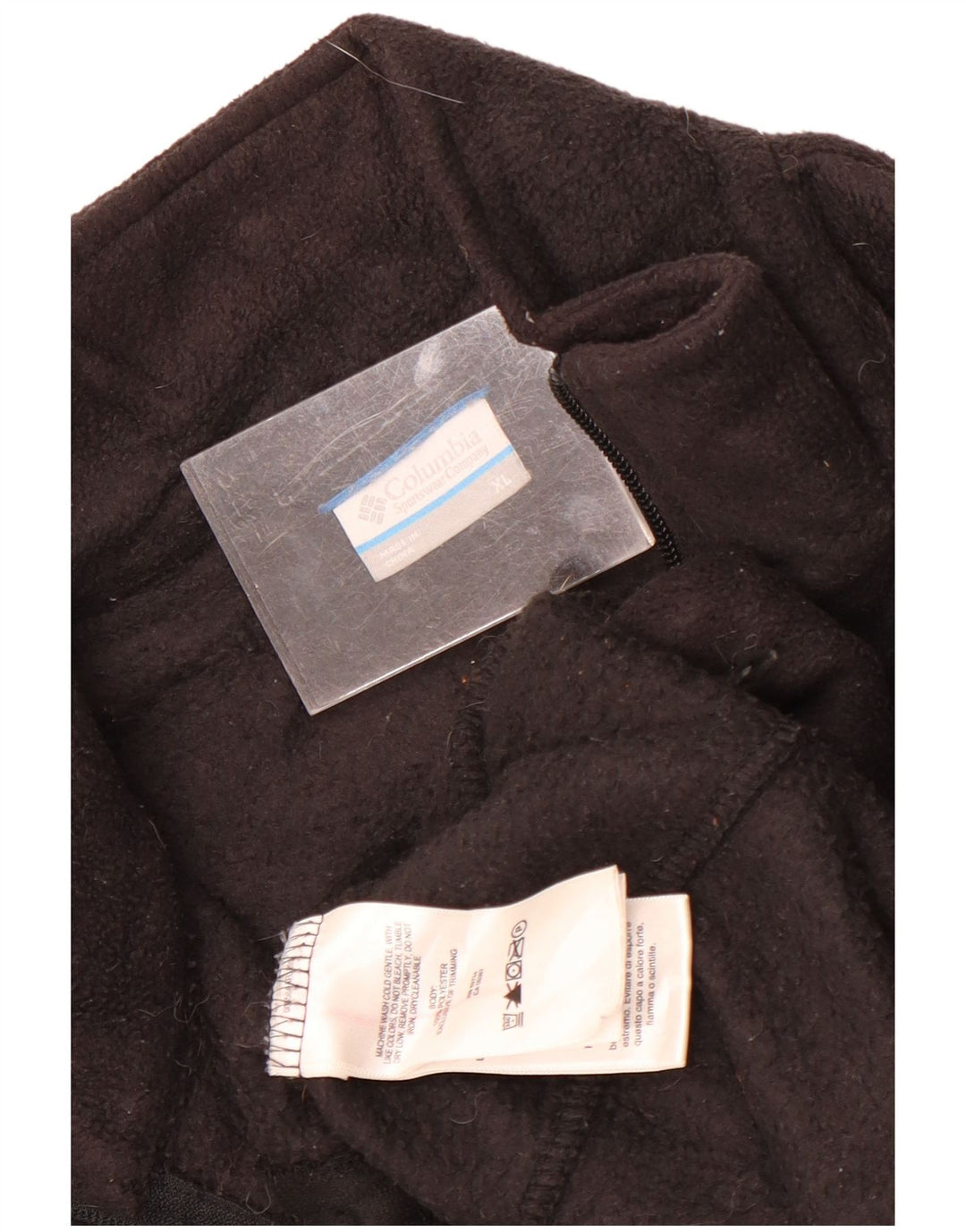 Columbia Ανδρικό Fleece Jacket UK 42 XL Μαύρο Πολυεστέρας