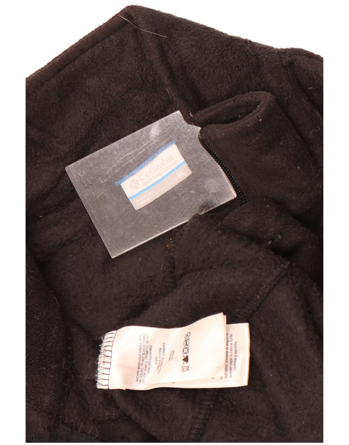 Columbia Ανδρικό Fleece Jacket UK 42 XL Μαύρο Πολυεστέρας
