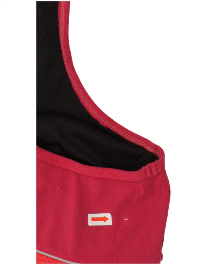 Γυναικείο γιλέκο NIKE Dri Fit Crop Top UK 16/18 XL Pink Colourblock