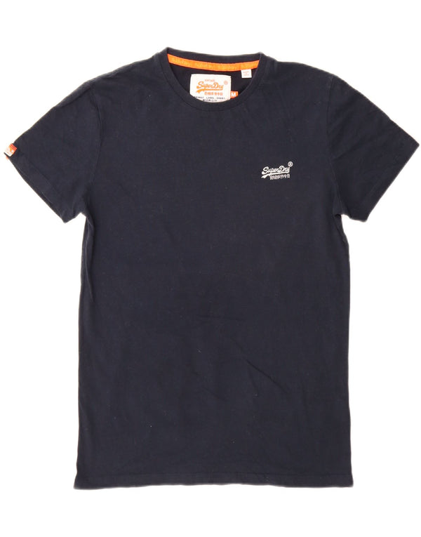 Ανδρικό T-Shirt Superdry Τοπ μεσαίου μπλε βαμβακερό