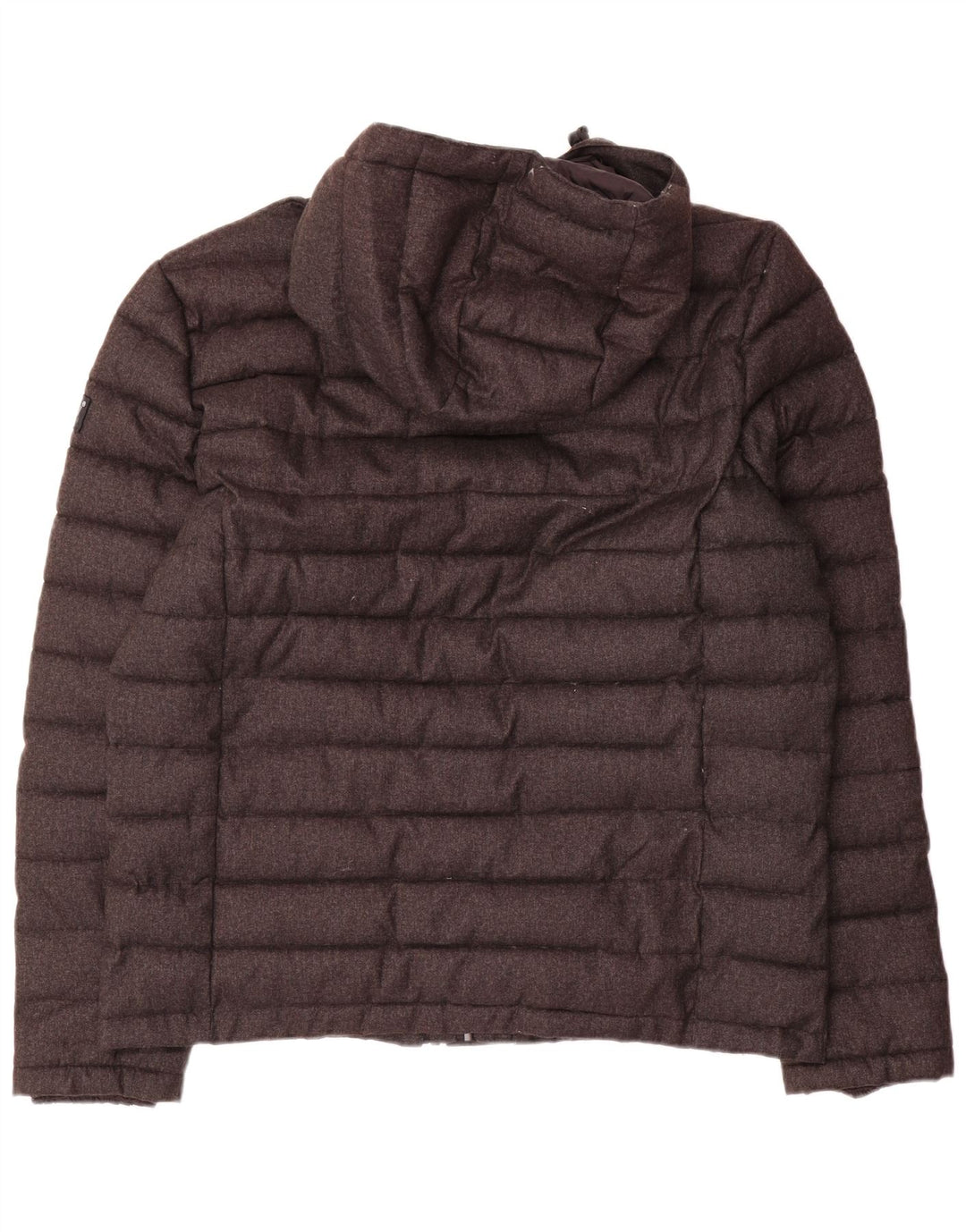 Superdry Ανδρικό μπουφάν με κουκούλα UK 46 3XL Γκρι πολυεστέρας