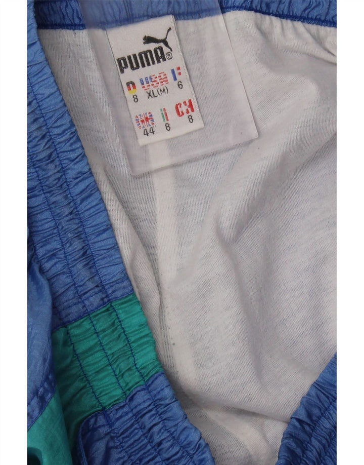 Ανδρική αθλητική φόρμα Puma Παντελόνι Joggers 2XL W40 L31 Μπλε πολύχρωμο πολυεστέρα