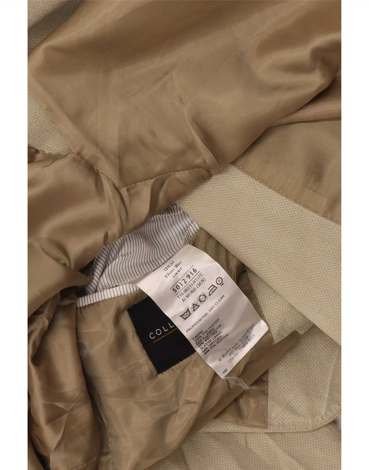 Marks & Spencer Ανδρικό κοντό σακάκι 2 κουμπιών UK 38 Medium Beige