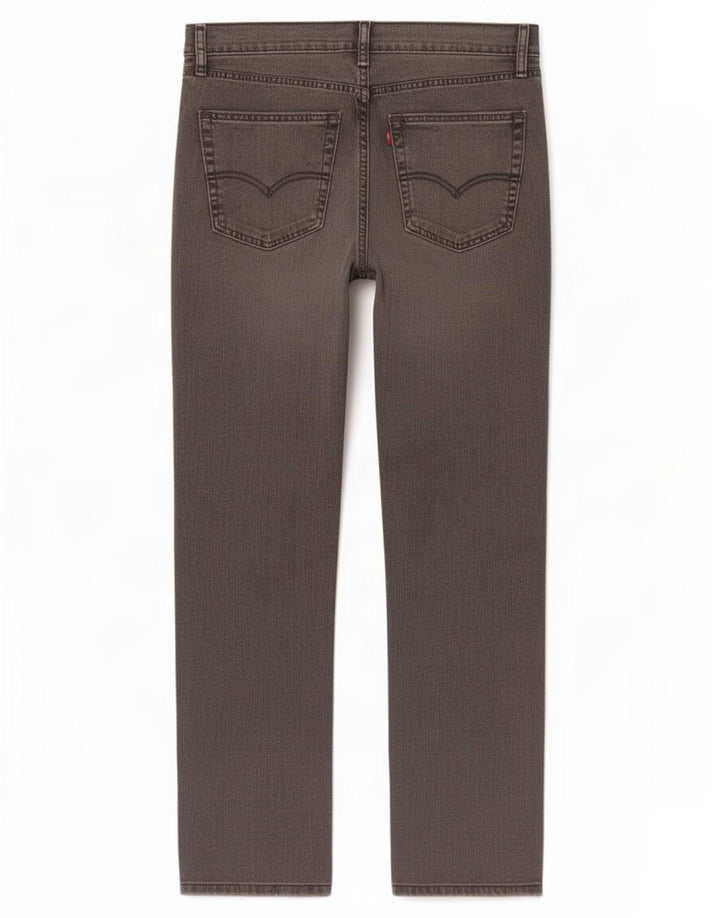 Ανδρικό τζιν Levi's Straight W36 L29 Γκρι