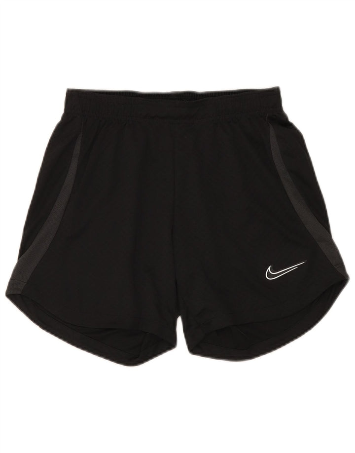 Γυναικείο αθλητικό σορτς Nike Dri Fit UK 8 Μικρό μαύρο πολυεστέρα