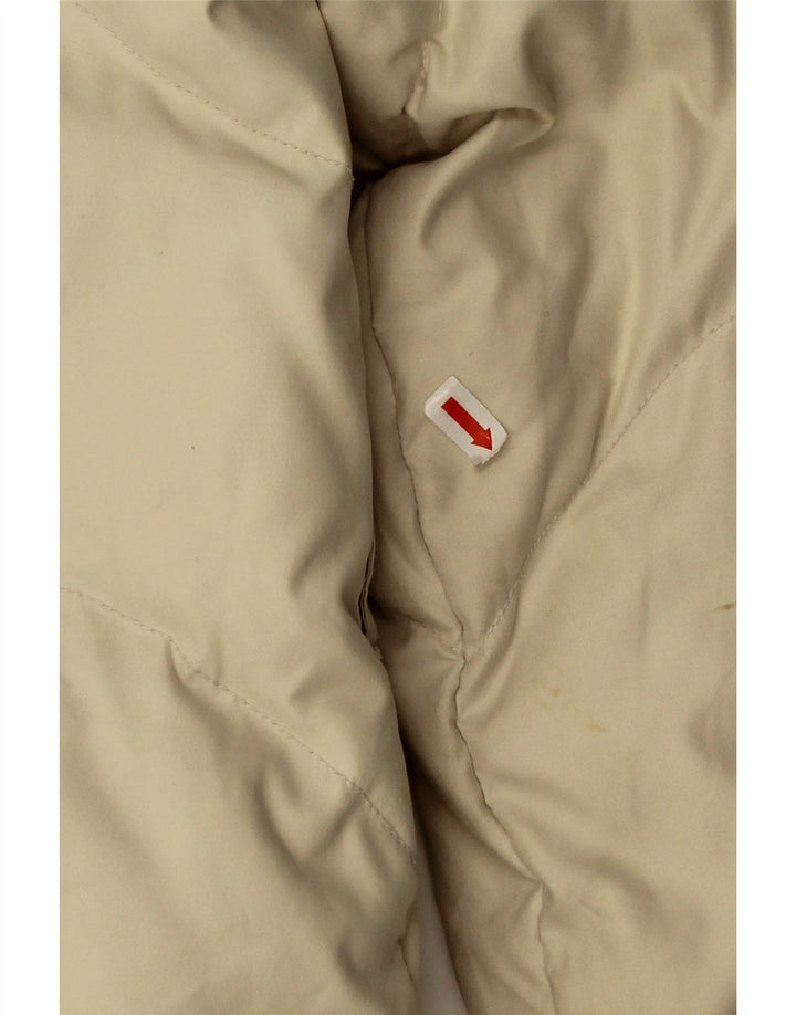 Diadora Girls Oversized μπουφάν με επένδυση 9-10 ετών Μεγάλο μπεζ πολυεστέρα