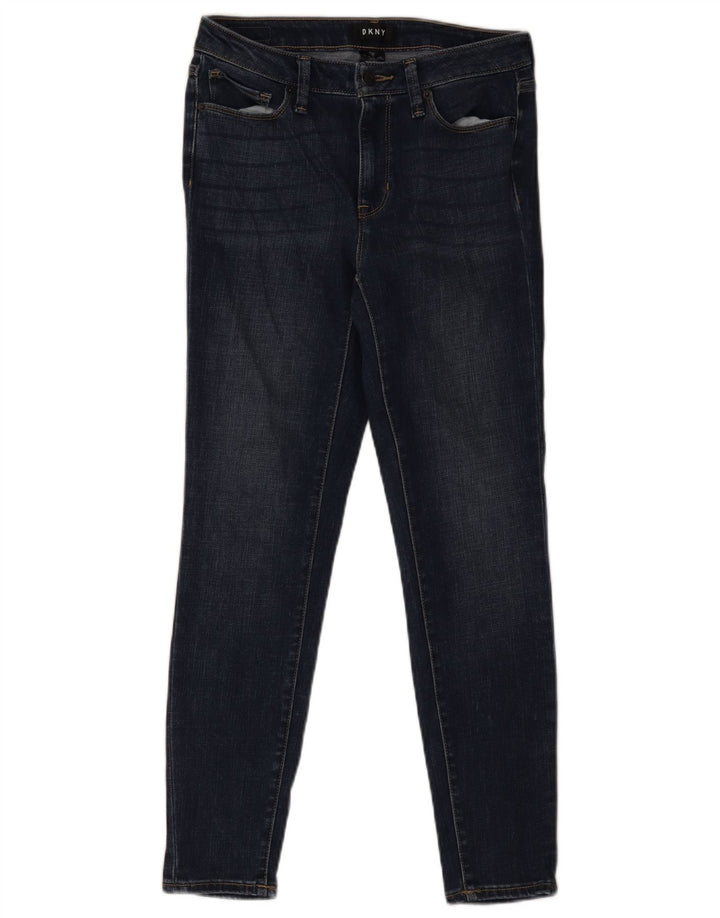 Dkny Γυναικεία Skinny Jeans W28 L28 Blue