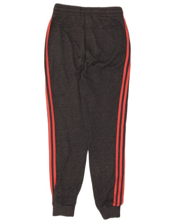 Γυναικεία αθλητική φόρμα ADIDAS Παντελόνι Joggers UK 8/10 Small Grey Cotton
