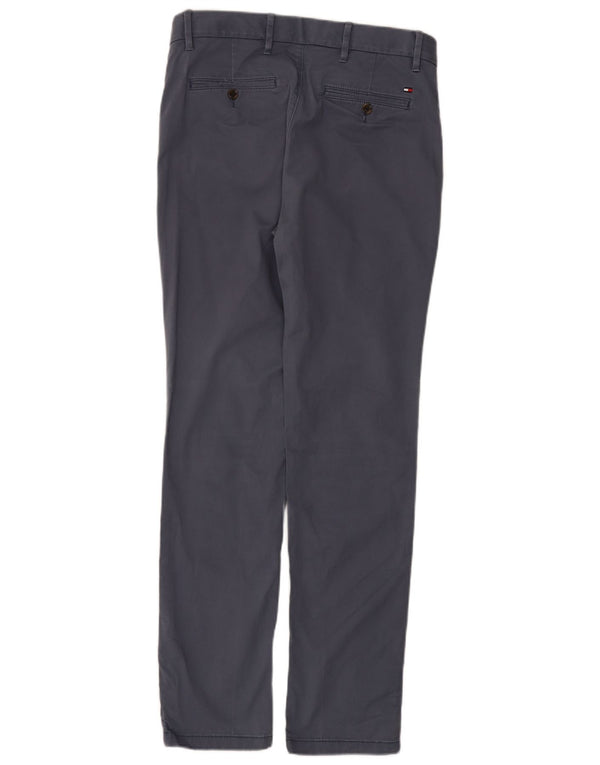 Tommy Hilfiger Ανδρικό παντελόνι Chino Slim W31 L32 Navy Blue Cotton