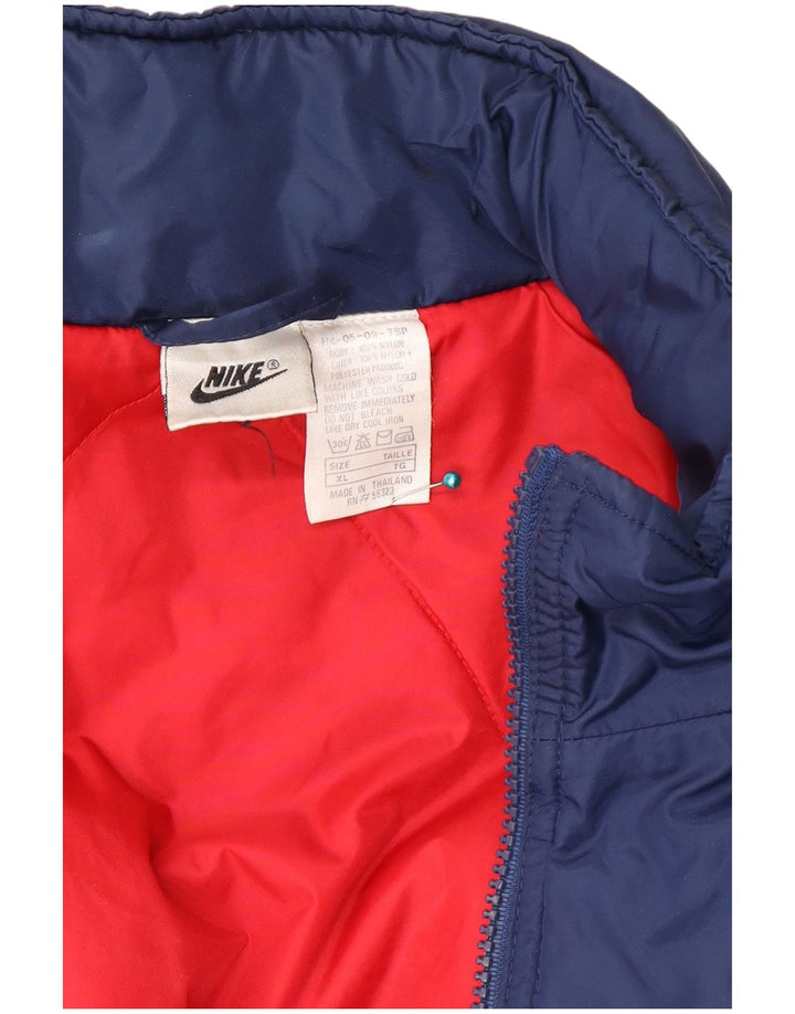 Ανδρικό μπουφάν Nike Windbreaker UK 42 XL Navy Blue Nylon