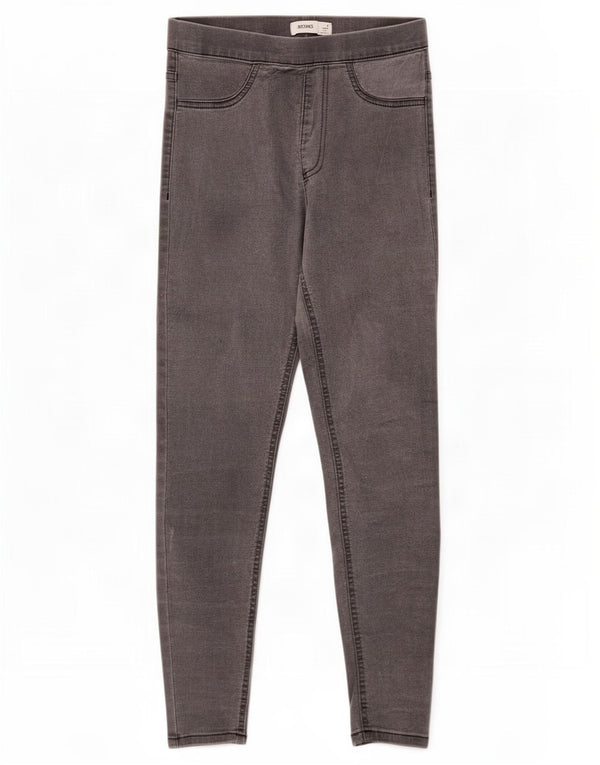 Marks & Spencer Γυναικεία Jegging Jeans UK 6 XS W24 L26 Γκρι βαμβακερό