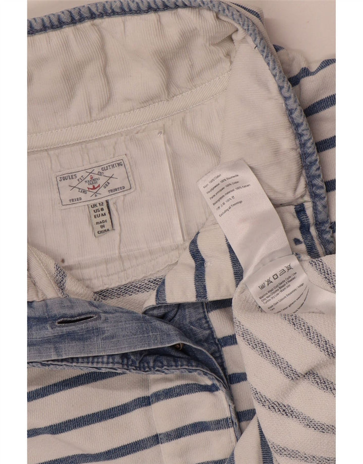 Γυναικείο φούτερ Joules με λαιμόκοψη Jumper UK 12 Medium Blue ριγέ
