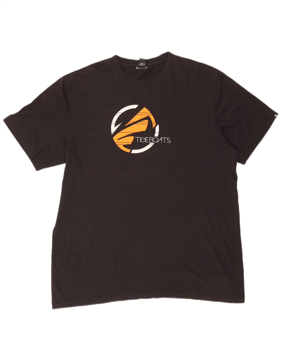 Ανδρικό γραφικό T-Shirt Rip Curl Top XL Μαύρο βαμβακερό