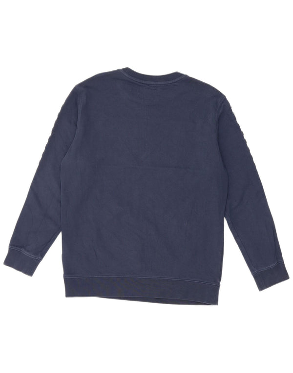 Vans Γυναικεία γραφική φούτερ Jumper UK 14 Large Navy Blue Colourblock