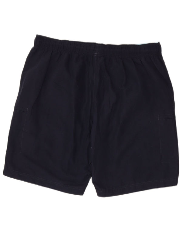 Ανδρικό σορτς κολύμβησης Marks & Spencer Μεγάλο Navy Blue Polyester