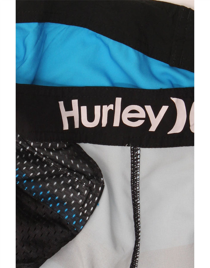 Ανδρικό σορτς κολύμβησης φάντασμα Hurley μεγάλο μπλε ριγέ