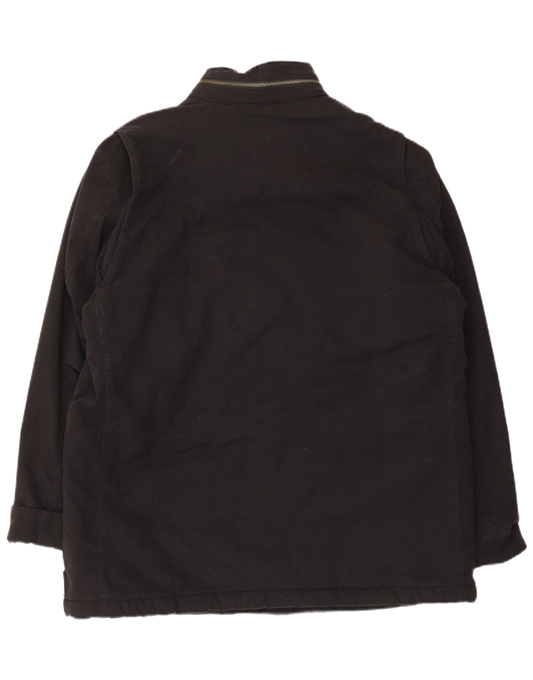 LEVI'S Mens Sherpa Utility Jacket UK 42 XL Μαύρο βαμβακερό