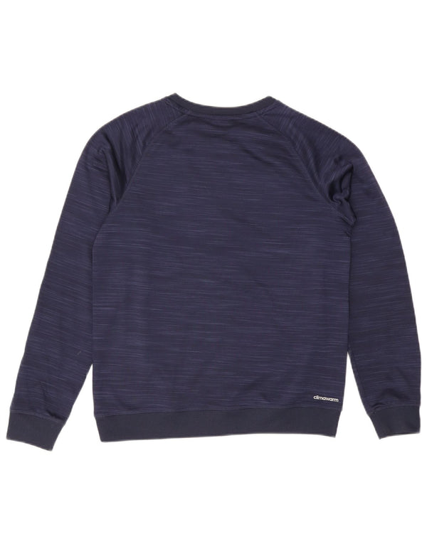 Φούτερ Adidas Boys Jumper 14-15 ετών Μεγάλο Navy Blue