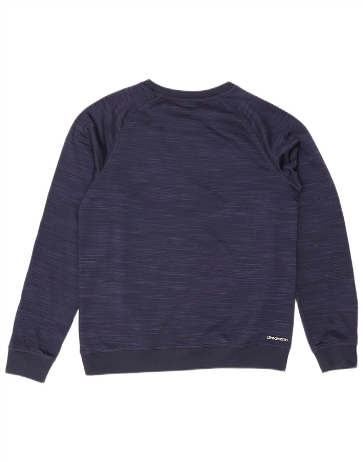 Φούτερ Adidas Boys Jumper 14-15 ετών Μεγάλο Navy Blue