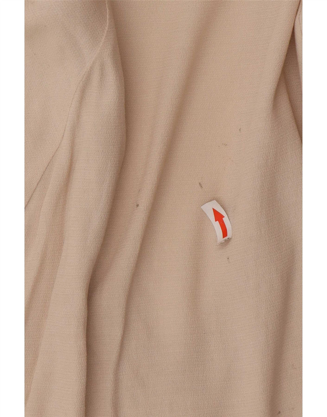 Zara Γυναικείο Υπερμεγέθη Τοπ UK 10 Small Beige Polyester