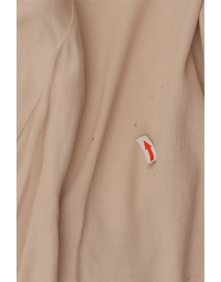 Zara Γυναικείο Υπερμεγέθη Τοπ UK 10 Small Beige Polyester