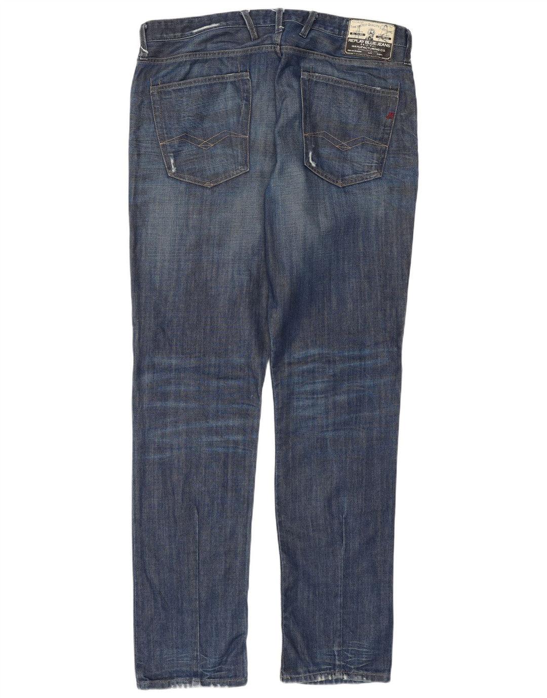 Replay Ανδρικό Tirmar Tapered Jeans W36 L34 Blue Cotton
