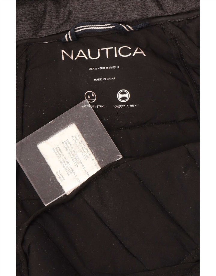 Nautica Γυναικείο παλτό με κουκούλα UK 10 Small Grey Polyester