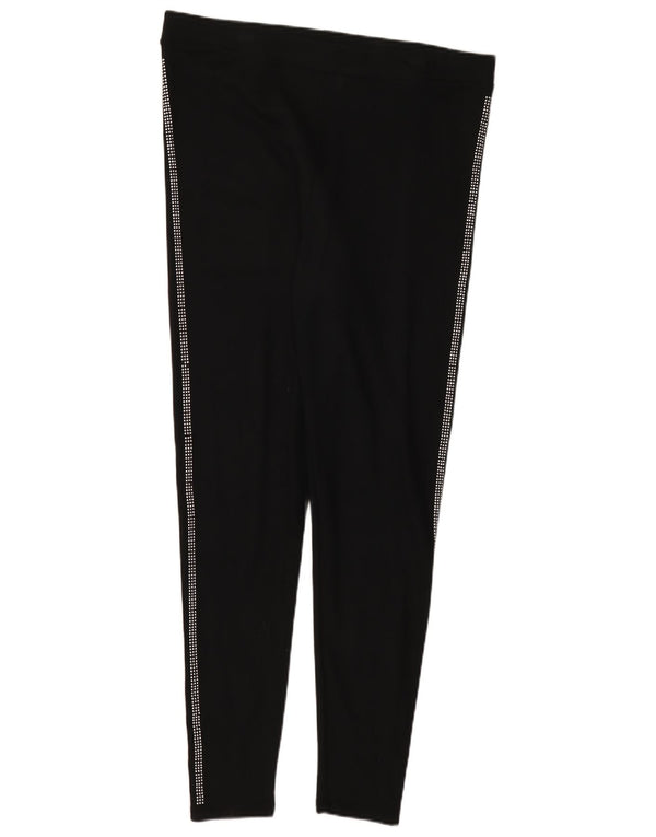 Marks & Spencer Womens Leggings UK 18 XL Black Viscose