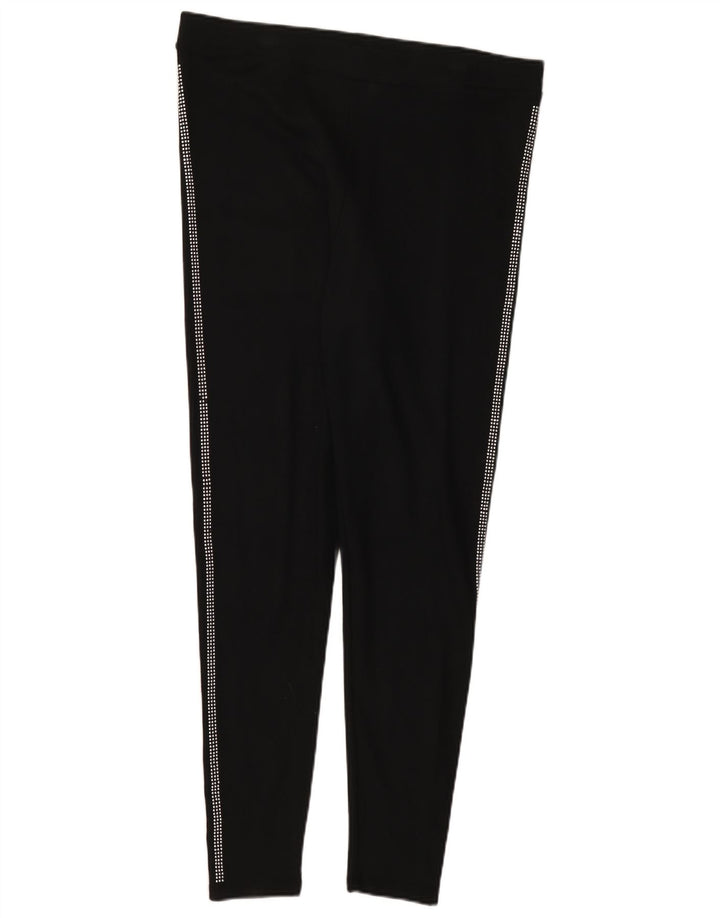 Marks & Spencer Γυναικεία Κολάν UK 18 XL Μαύρη βισκόζη