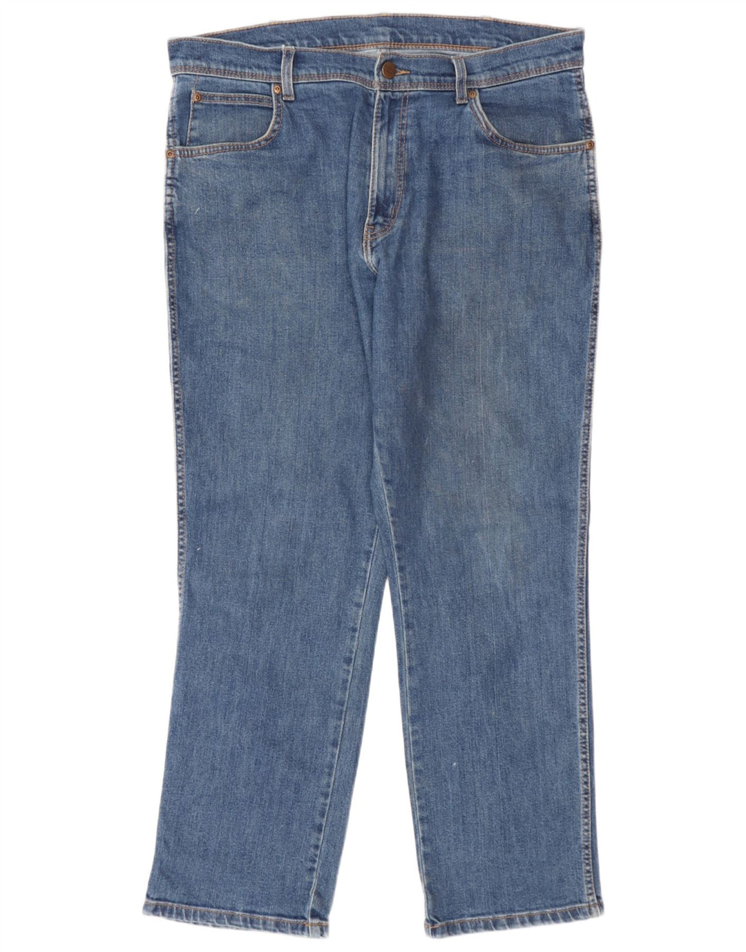 Ανδρικό τζιν ίσιο Wrangler Regular Fit W36 L30 Μπλε βαμβακερό