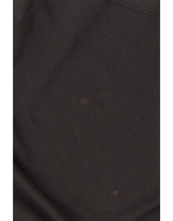 Ανδρικό μπλουζάκι Nike Dri Fit Μπλουζάκι μεγάλο μαύρο βαμβακερό