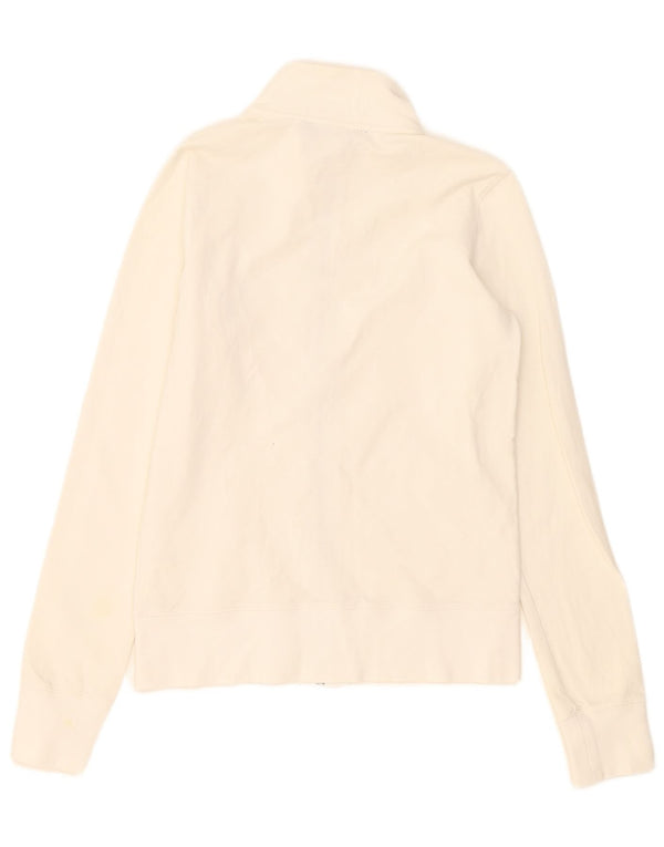 Γυναικεία αθλητική φόρμα Calvin Klein Jeans Top Jacket UK 12 Medium Off White
