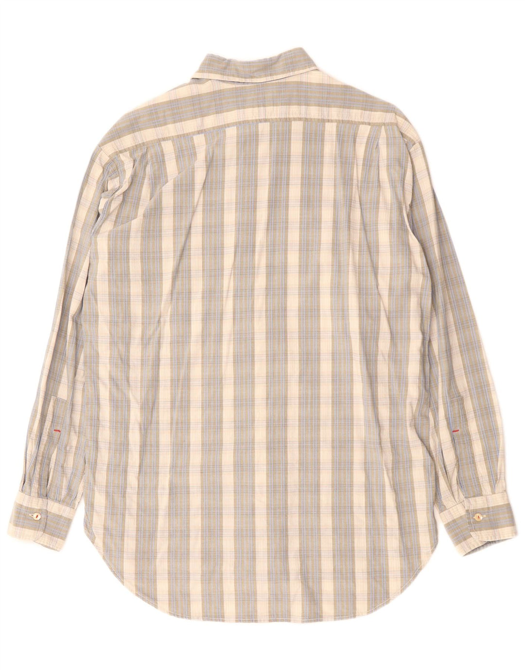 REPLAY Ανδρικό πουκάμισο μεγάλο γκρι βαμβακερό καρέ