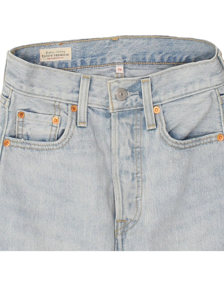 LEVI'S Womens Denim Skirt W24 XS Blue Vintage Levi's and Second-Hand Levi's from Messina Hembry 