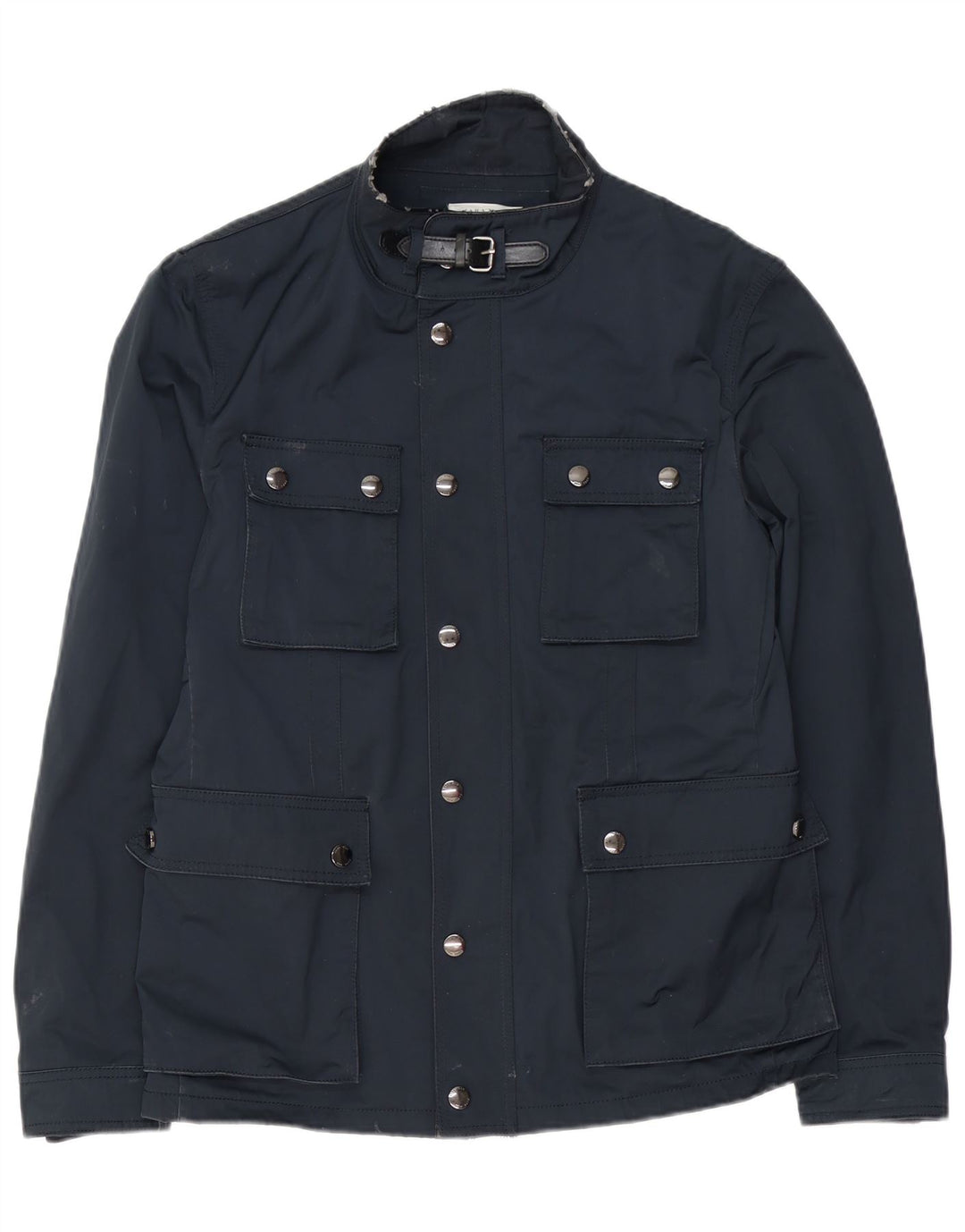 ZARA Ανδρικό Utility Jacket UK 40 Large Navy Blue