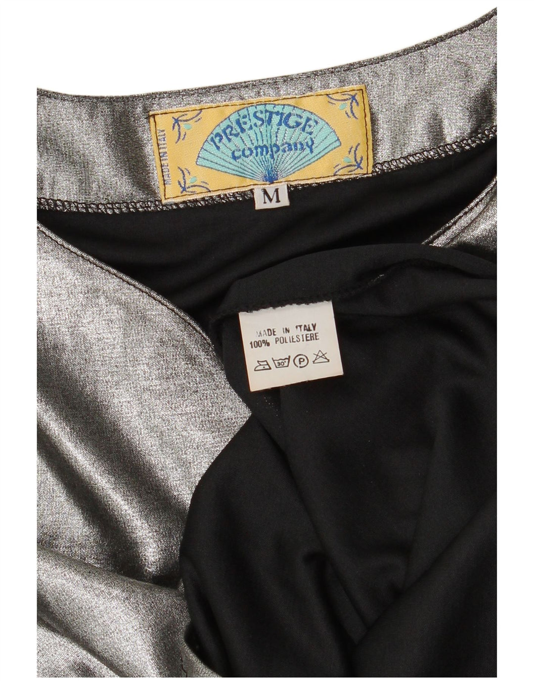 Γυναικεία μακρυμάνικη μπλούζα Prestige Top UK 12 Μεσαίου Ασημί πολυεστέρα