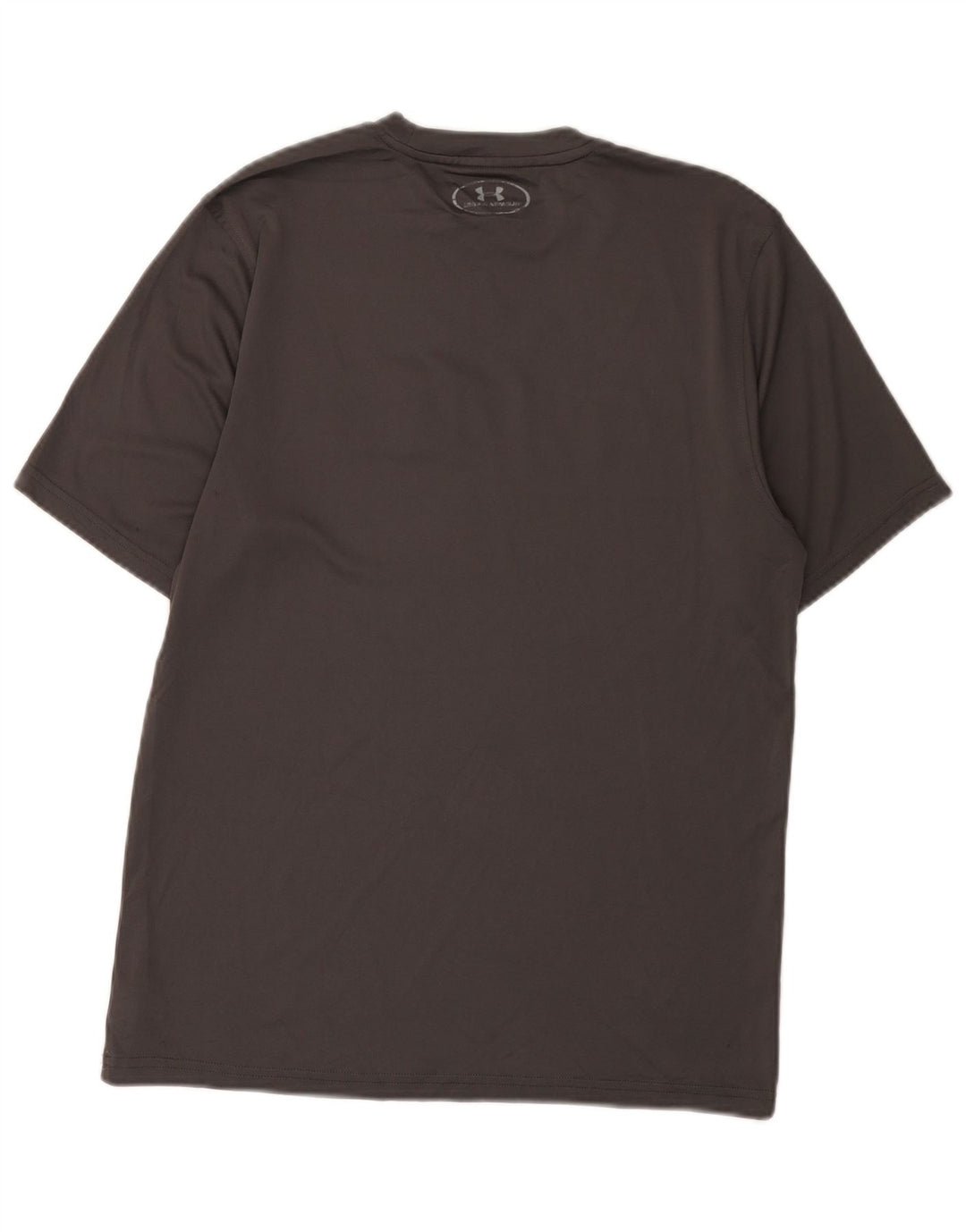 Under Armour Ανδρικό Heat Gear Graphic T-Shirt Top Small Grey Polyester