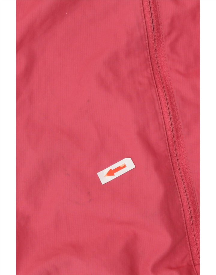 Nike γυναικείο μπουφάν βροχής UK 12 μεσαίου ροζ χρώματος πολυεστέρας