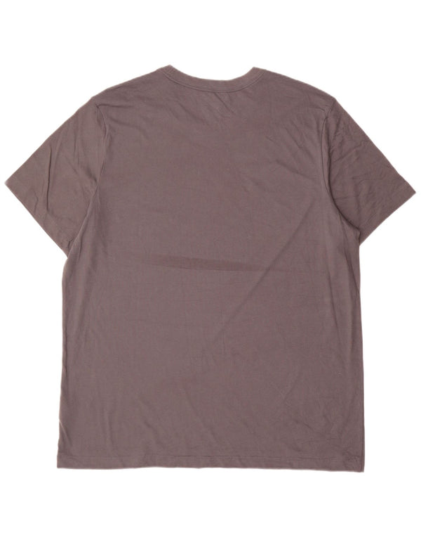 Ανδρικό T-Shirt Nike με γραφικό Dri Fit XL Γκρι βαμβακερό