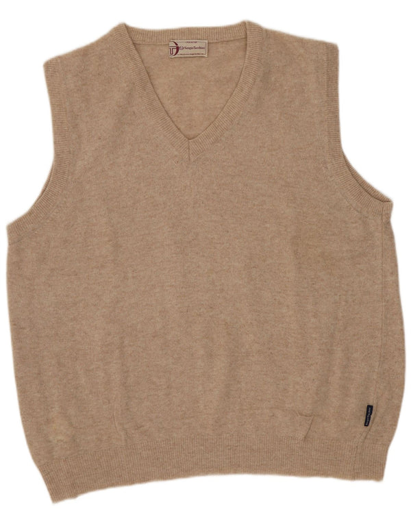 Sergio Tacchini Ανδρικό γιλέκο Tank Top Medium Beige