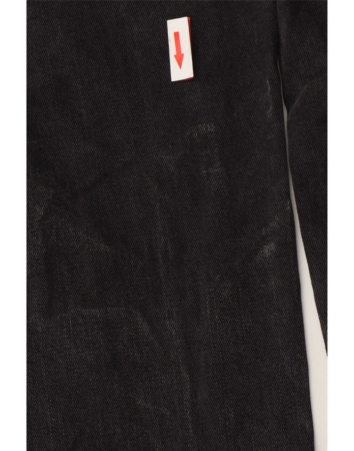 Chaps Γυναικείο ίσιο τζιν US 6 Medium W30 L30 Γκρι βαμβακερό
